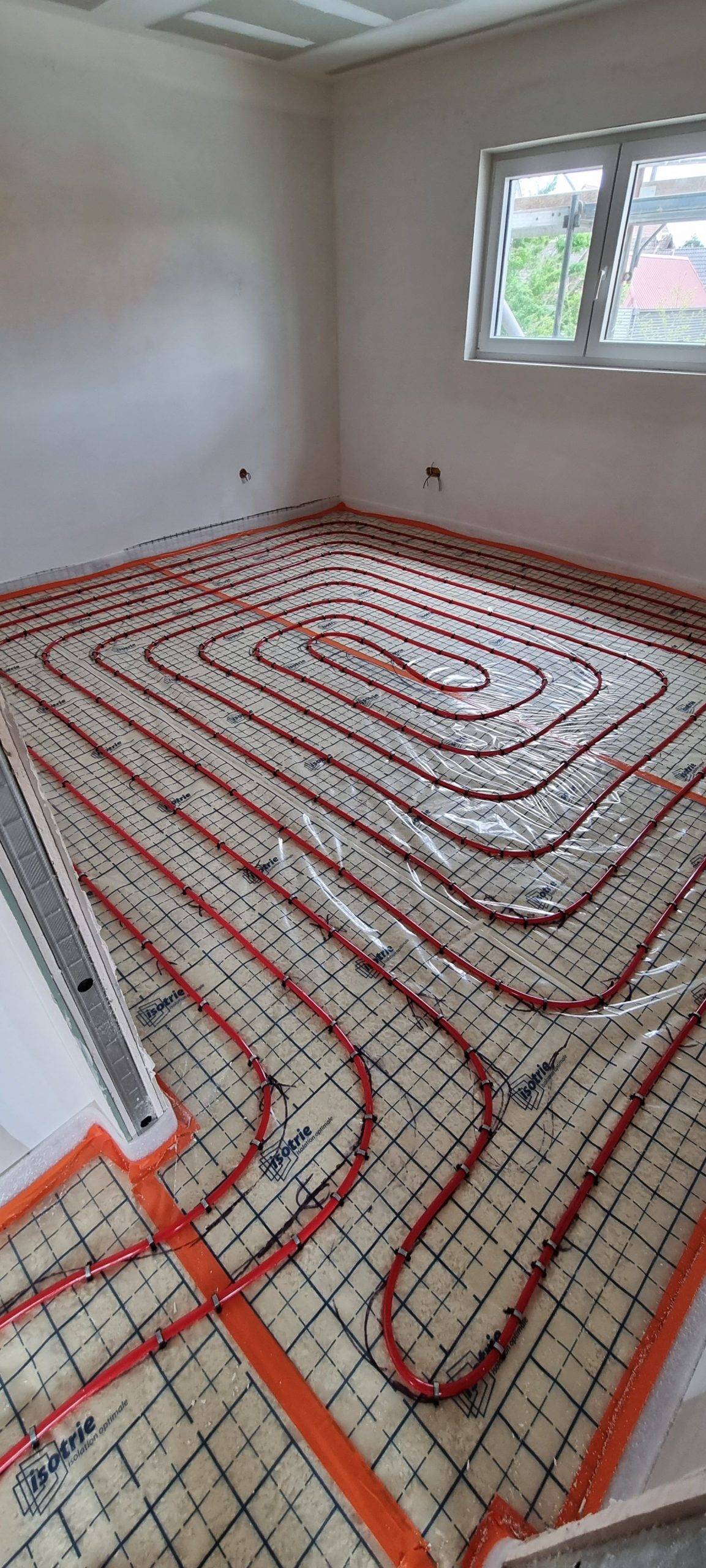 Réalisation d&#8217;un plancher chauffant Cernay 5